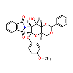 4-甲氧苯基4,6-O-苯亚甲基-2-脱氧-2-苯二甲酰亚氨基-β-D-吡喃葡萄糖苷