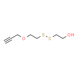 Propargyl-PEG1-SS-alcohol