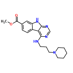 4-[[3-(1-哌啶基)丙基]氨基]-9H-嘧啶并[4,5-b]吲哚-7-羧酸甲酯