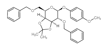 4-甲氧苯基2,6-二-O-苄基-3,4-O-异亚丙基-β-D-吡喃半乳糖苷