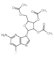 2',3',5'-三-O-乙酰-2-氨基-6-氯嘌呤核苷