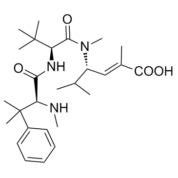 N,BETA,BETA-三甲基-L-苯基丙氨酰基-N-[(1S,2E)-3-羧基-1-(1-甲基乙基)-2-丁烯基]-N,3-二甲基-L-缬氨酰胺