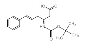 (3R)-3-[(叔丁氧羰基)氨基]-6-苯基-5-己烯酸