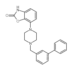 7-(4-(联苯-3-甲基)哌嗪-1-基)苯并[d]噁唑-2(3h)-酮