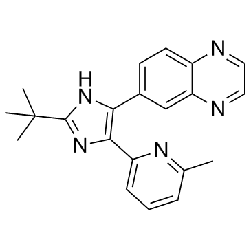 6-[2-(1,1-二甲基乙基)-5-(6-甲基-2-吡啶基)-1H-咪唑-4-基]喹喔啉