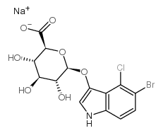 5-溴-4-氯-3-吲哚基-Β-D-葡萄糖醛酸钠盐