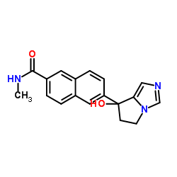 6-(6,7-二氢-7-羟基-5H-吡咯并[1,2-c]咪唑-7-基)-n-甲基-2-萘羧酰胺