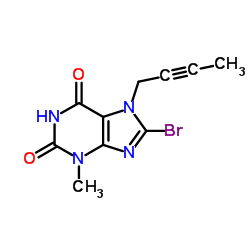 8-溴-7-(2-丁炔基)-3-甲基黄嘌呤