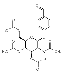 对甲酰基苯基 2-乙酰氨基-3,4,6-O-三乙酰基-2-脱氧-beta-D-吡喃葡萄糖苷