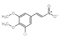 反-3-氯-4,5-二甲氧基-Β-硝基苯乙烯