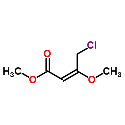 (e)4-氯-3-甲氧基-2-丁稀酸甲酯