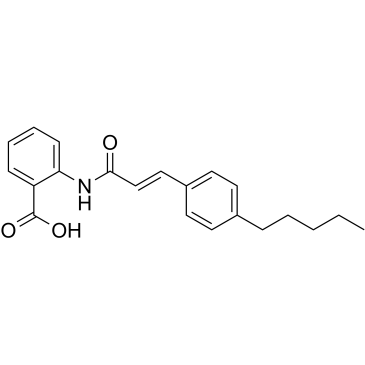 N-(对戊基肉桂酰基)邻氨基苯甲酸