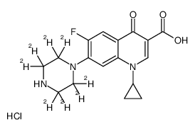 环丙沙星盐酸-D8