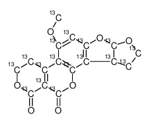 黄曲霉毒素 G2-(全碳-13)