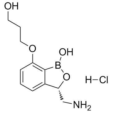 3-[[(3S)-3-(氨基甲基)-1,3-二氢-1-羟基-2,1-苯并氧杂硼戊环-7-基]氧基]-1-丙醇盐酸盐