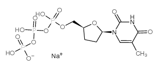 3′-脱氧胸苷 5′-三磷酸钠盐
