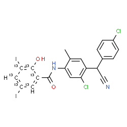 氯氰碘柳胺-13C6