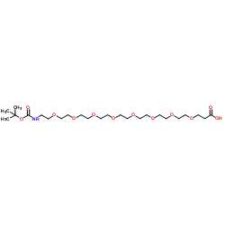 N-叔丁氧羰基-七聚乙二醇-羧酸