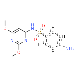 磺胺二甲氧嘧啶-13C6