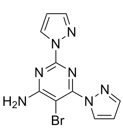 5-溴-2,6-二(1H-吡唑-1-基)嘧啶-4-胺