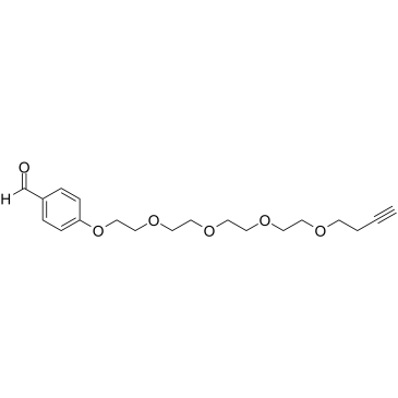 Aldehyde-benzyl-PEG5-alkyne