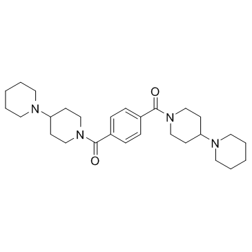 1,4-伸苯基双(1,4'-二哌啶-1'-基甲酮)