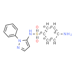 磺胺苯吡唑-13C3 标准
