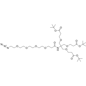 Azido-PEG4-Amido-tri-(t-butoxycarbonylethoxymethyl)-methane
