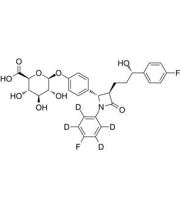 Ezetimibe phenoxy glucuronide-D4