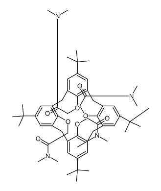 叔丁基杯[4]芳基-四(N,N-二甲基乙酰胺)