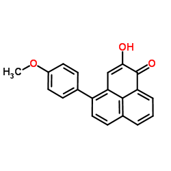 2-羟基-4-(4-甲氧基苯基)-1H-萘嵌苯-1-酮