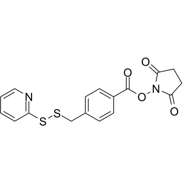 4-Succinimidyl-oxycarbonyl-α-(2-pyridyldithio)toluene