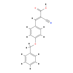 4-苄氧基-α-氰基肉桂酸