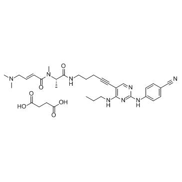 FLT3-IN-1琥珀酸酯