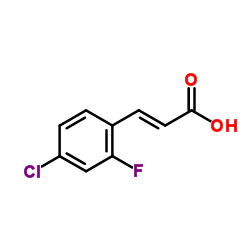 4-氯-2-氟肉桂酸