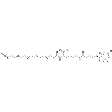 N-(Azido-PEG4)-biocytin