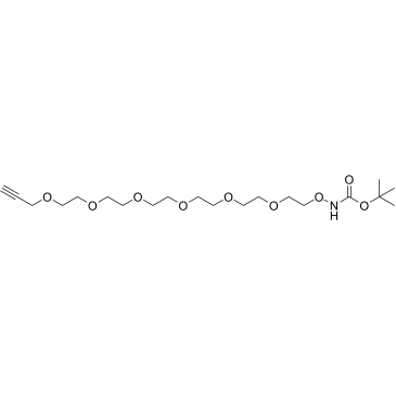 t-Boc-aminooxy-PEG6-propargyl