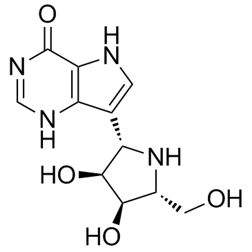 7-[(2S,3S,4R,5R)-3,4-二羟基-5-(羟甲基)-2-吡咯烷基]-3,5-二氢-4H-吡咯并[3,2-D]嘧啶-4-酮