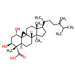 (1ALPHA,3BETA,4ALPHA)-1,3-二羟基-24-亚甲基-9,19-环羊毛甾烷-28-酸