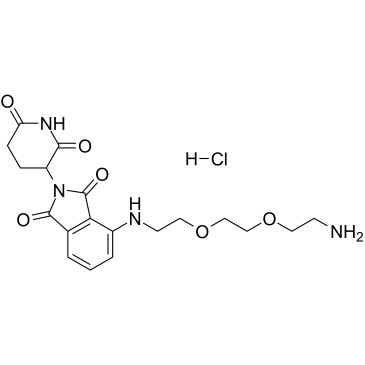 Thalidomide-NH-PEG2-C2-NH2 hydrochloride