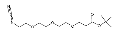 3-[2-[2-(2-叠氮基乙氧基)乙氧基]乙氧基]丙酸叔丁酯