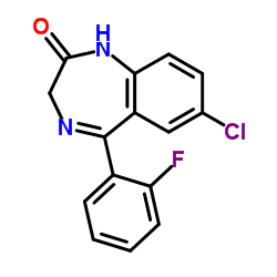 7-氯-5-(2-氟苯基)-1,3-二氢-2H-1,4-苯并二氮杂卓-2-酮