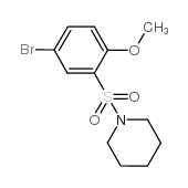 1-(5-溴-2-甲氧基苯基磺酰)哌啶