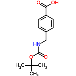 4-[(叔丁氧羰基氨基)甲基]苯甲酸