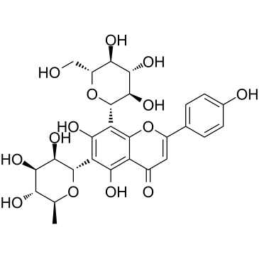 6-C-Rhamnosyl-8-C-glucosylapigenin