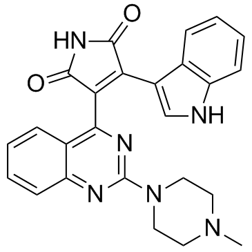 3-(1H-吲哚-3-基)-4-[2-(4-甲基哌嗪-1-基)喹唑啉-4-基]吡咯-2,5-二酮