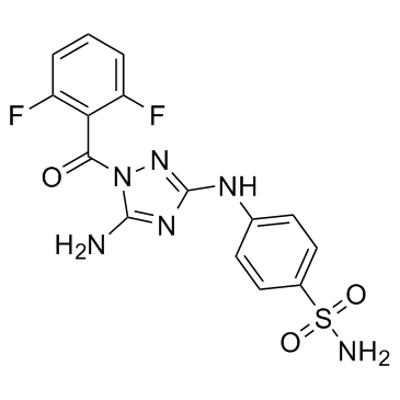 4-[[5-氨基-1-(2,6-二氟苯甲酰基)-1H-1,2,4-三唑-3-基]氨基]苯磺酰胺