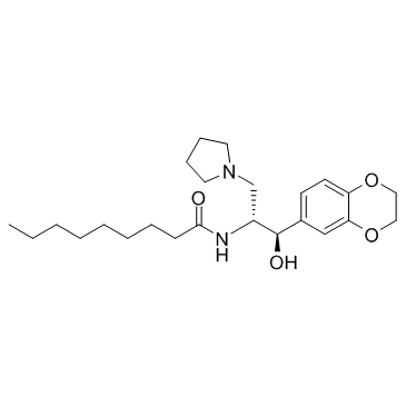 N-[(1R,2R)-1-(2,3-二氢苯并[B][1,4]二恶英-6-基)-1-羟基-3-(吡咯烷-1-基)丙-2-基]壬酰胺