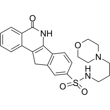 6,11-二氢-N-[3-(4-吗啉)丙基]-5-氧代-5H-茚并[1,2-c]异喹啉-9-磺酰胺