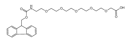 5,8,11,14,17-五氧杂-2-氮杂十九烷二酸 1-芴甲基酯